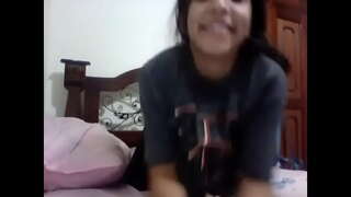 Rosalatina caliente grabación de su teléfono celular