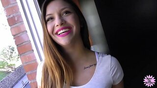 Spagnolo Babes Rimbalzare Tette POV Sesso
