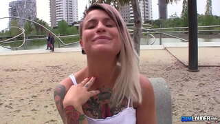 B. Reed adicta al semen - Spanish teen facial cumshot