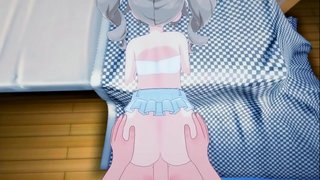 Barbara an cleireach faigheann fucked ó do POV. Genshin Tionchar - cluiche físeán anime porn.